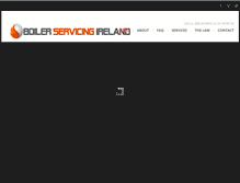 Tablet Screenshot of boilerservicing.ie